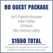 80 Guest Package